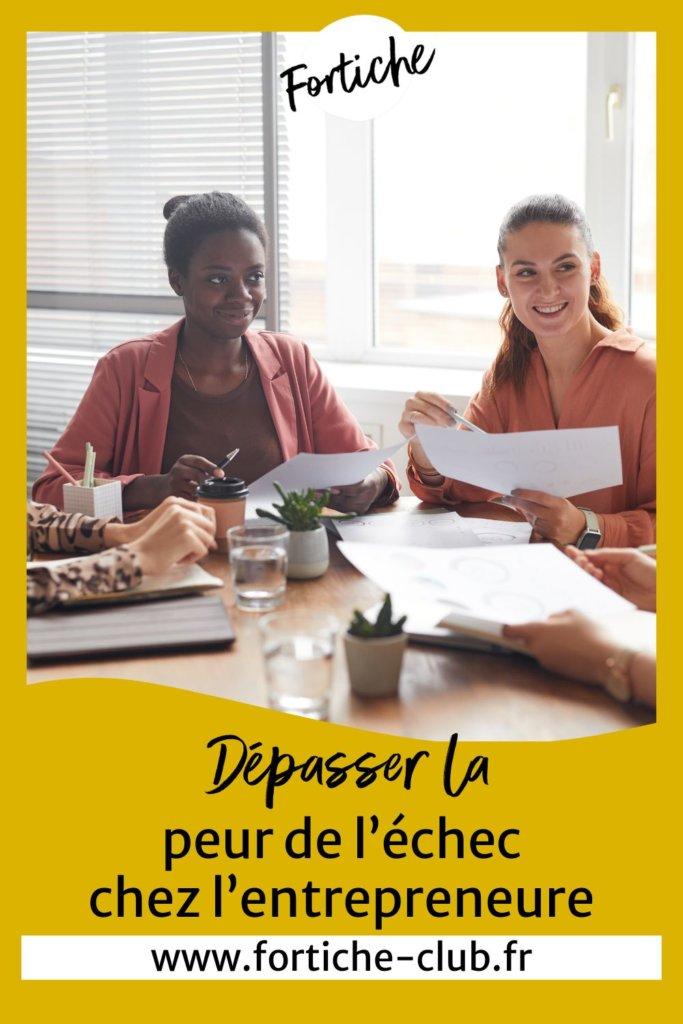 e l'échec chez les entrepreneures