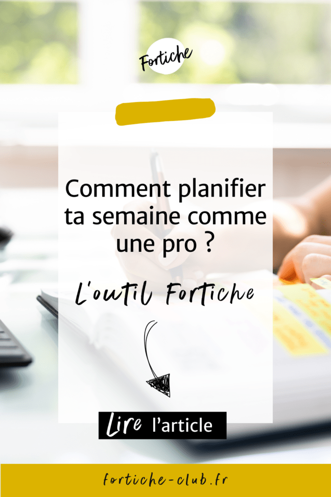 Guide pour planifier sa semaine avec une méthode efficace en 3 étapes. Conseils pour organiser son emploi du temps et atteindre ses objectifs.